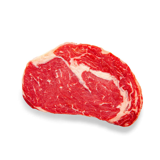 raw ribeye steak