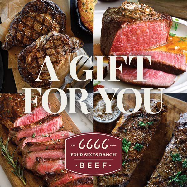 E-Gift Card – Four Sixes® Ranch Brand Beef