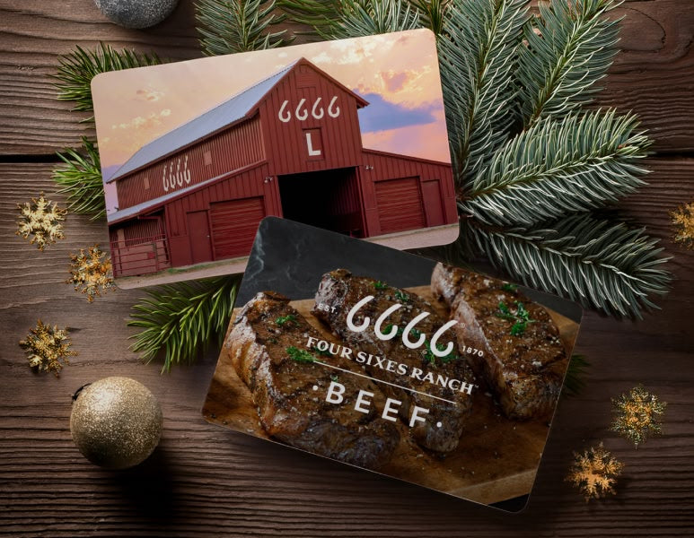 6666 ranch gift cards