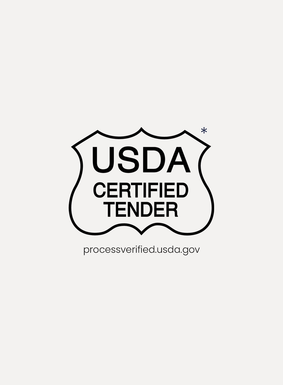 USDA Certified Tender